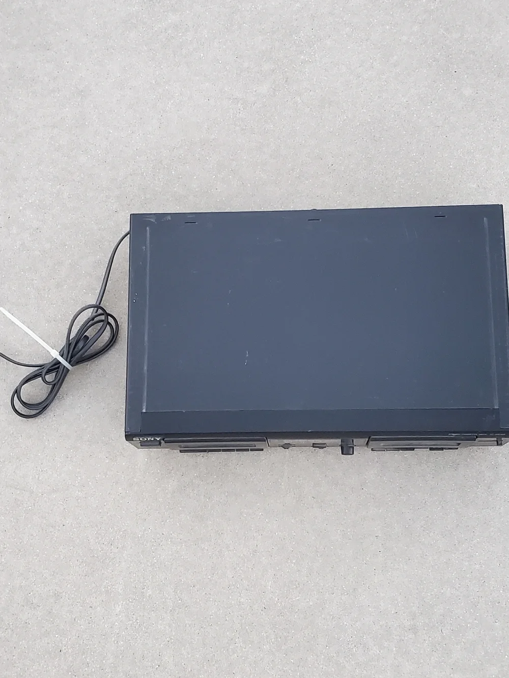 Vintage Sony Stereo Cassette Deck TC-WE305 Dual UNTESTED For Parts Only Used
